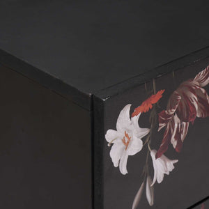 Sängbord med låda 2 pcs Brun 40 x 33,5 x 46 cm Massivt mangoträ