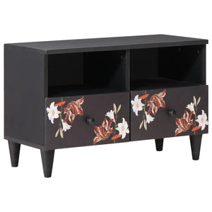 Förvaringsskåp med låda Flerfärgsdesign 70 x 33,5 x 46 cm