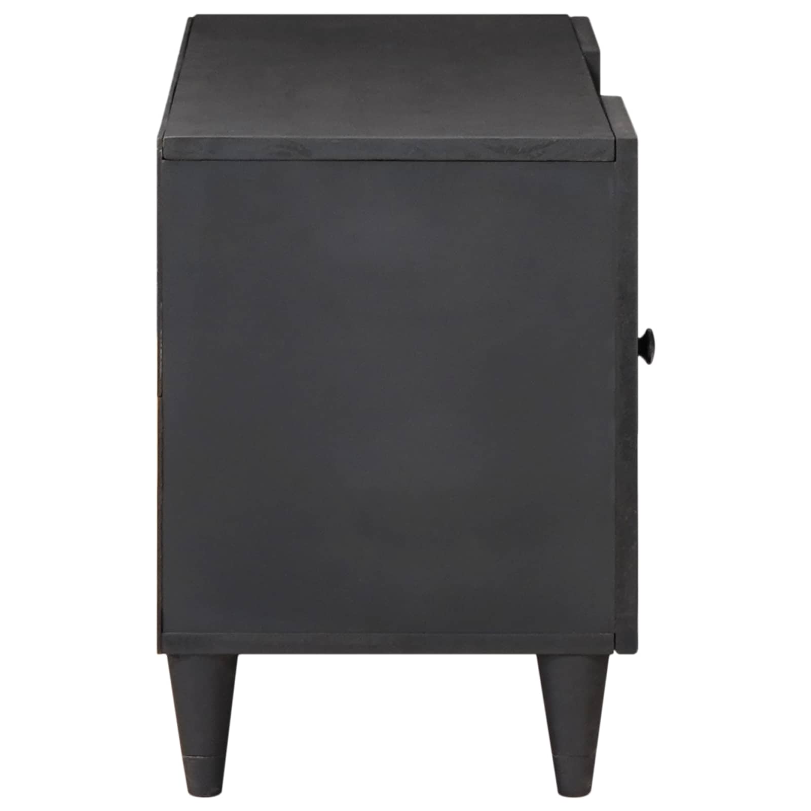 Förvaringsskåp med låda Flerfärgsdesign 105 x 33,5 x 46 cm