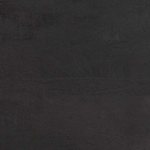 Sideboard med hylla Svart 80 x 33 x 75 cm Massivt mangoträ