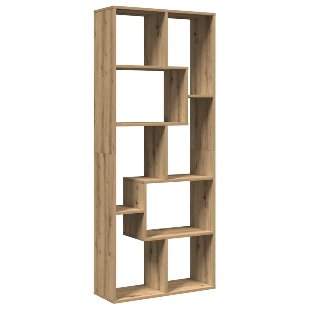 Bokhylla/Rumsavdelare ek 67x25x161,5 cm konstruerat trä