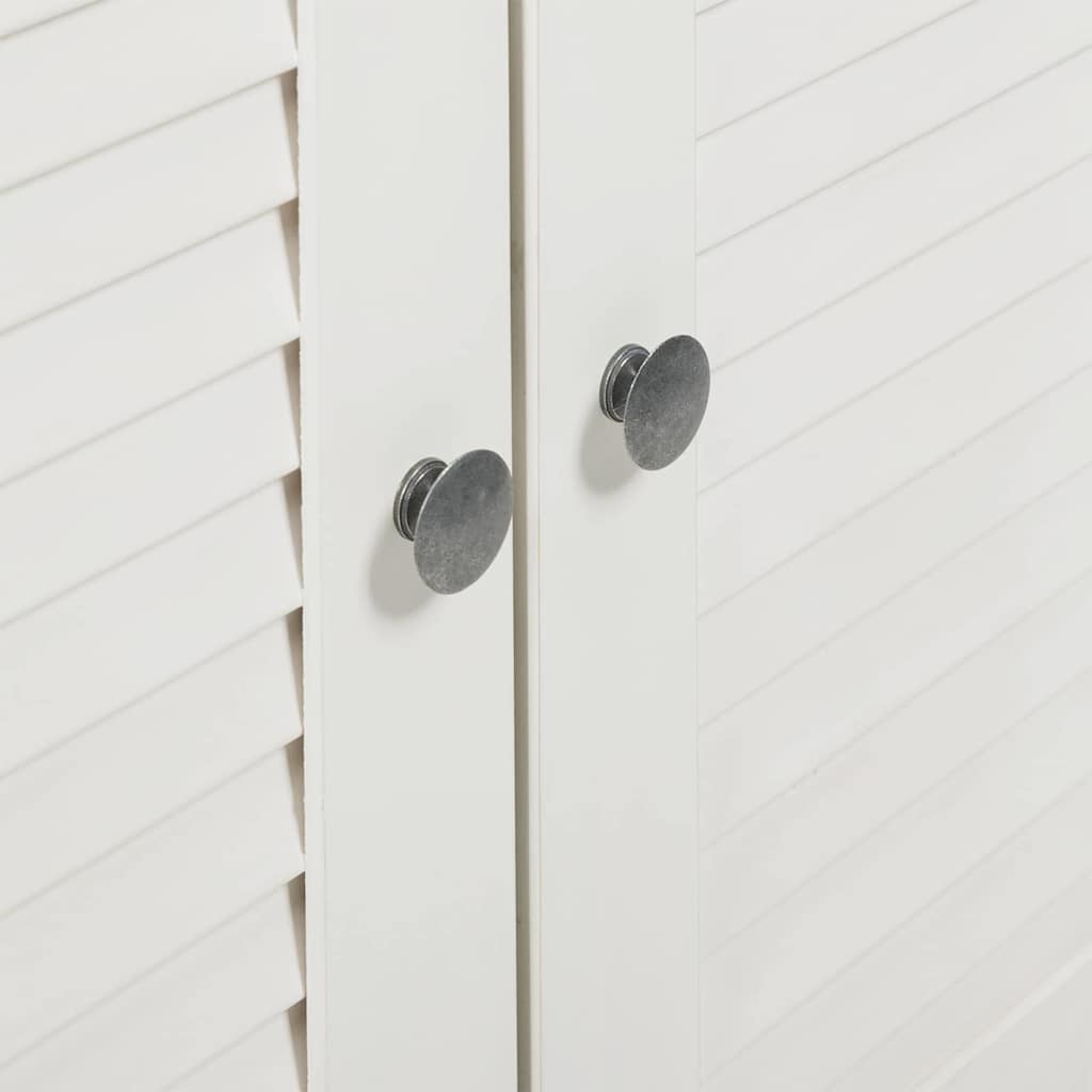 Badrumsskåp med hylla VIGO Vit och antikvit 67,5 x 34 x 71,5 cm