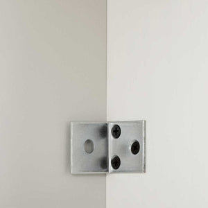 Tvättmaskinskåp VIGO Vit och antikvit 72,5 x 27 x 161 cm