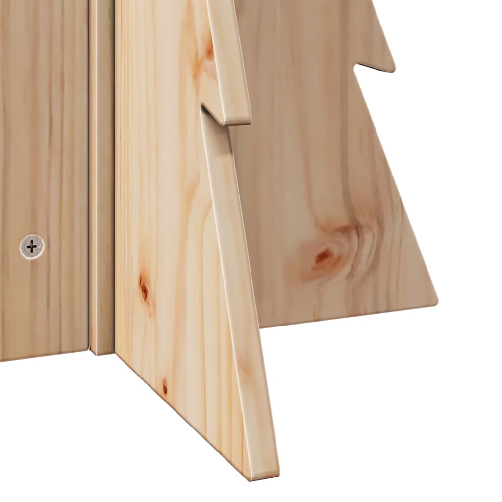 Julgran trä 69,5 cm massiv furu