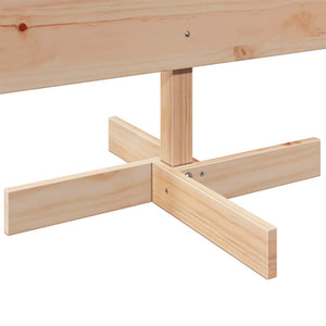 Julgran i trä 180 cm massiv furu