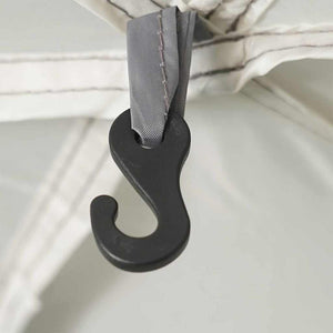 Pooltält med tak Grå 366 x 305 x 231 cm Polyester och Fiberglas