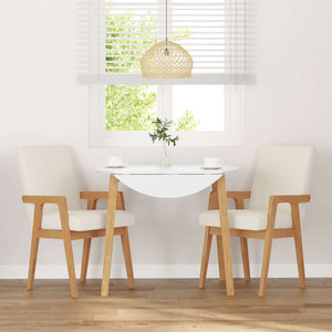 Matstolar med dynor 2 st massivt trä gummi