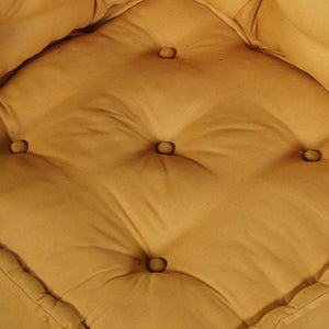 2-sits modulsoffa gul 140x70x36 tyg