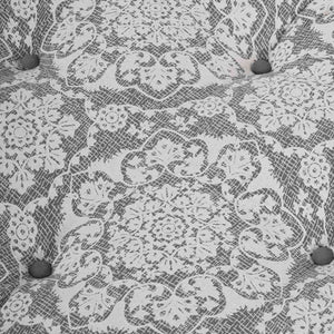 Soffkudde Ljusgrå 120 x 80 x 12 cm tyg