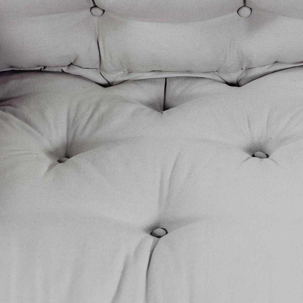 Soffkudde 3 pcs Grå tyg