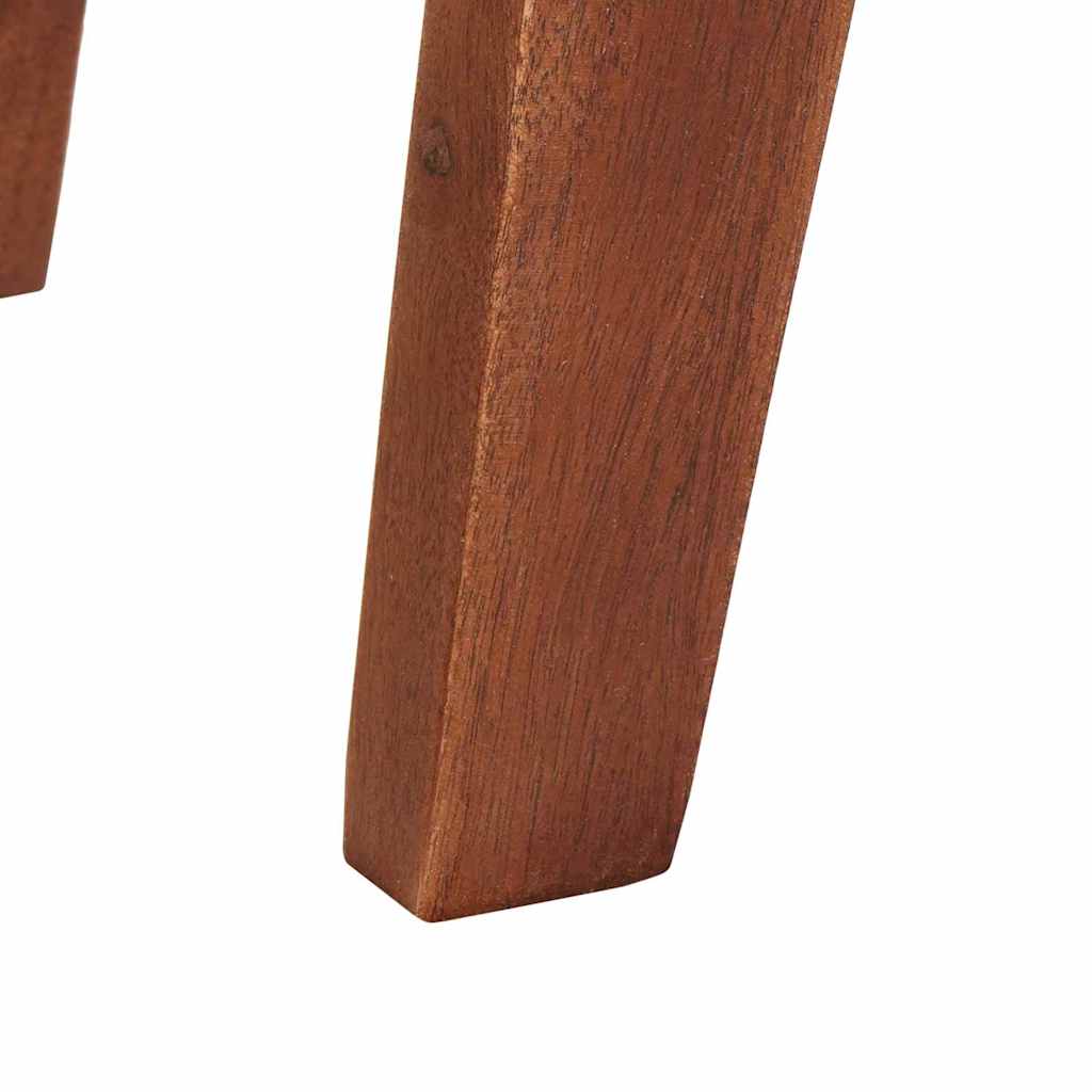 Sidobord med hylla Brun 40 x 32 x 46 cm Solid återvunnen trä