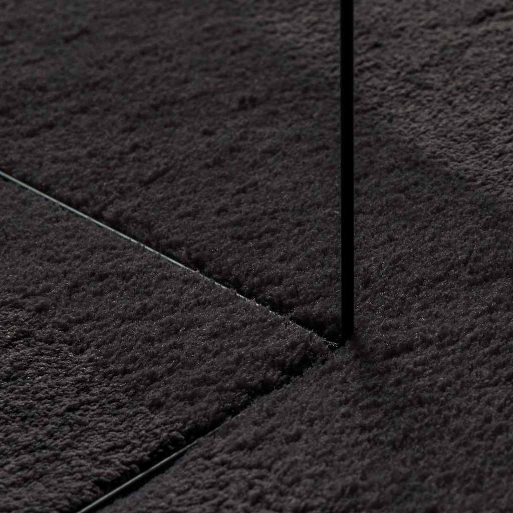 Matta Svart 140 x 200 cm Polyester