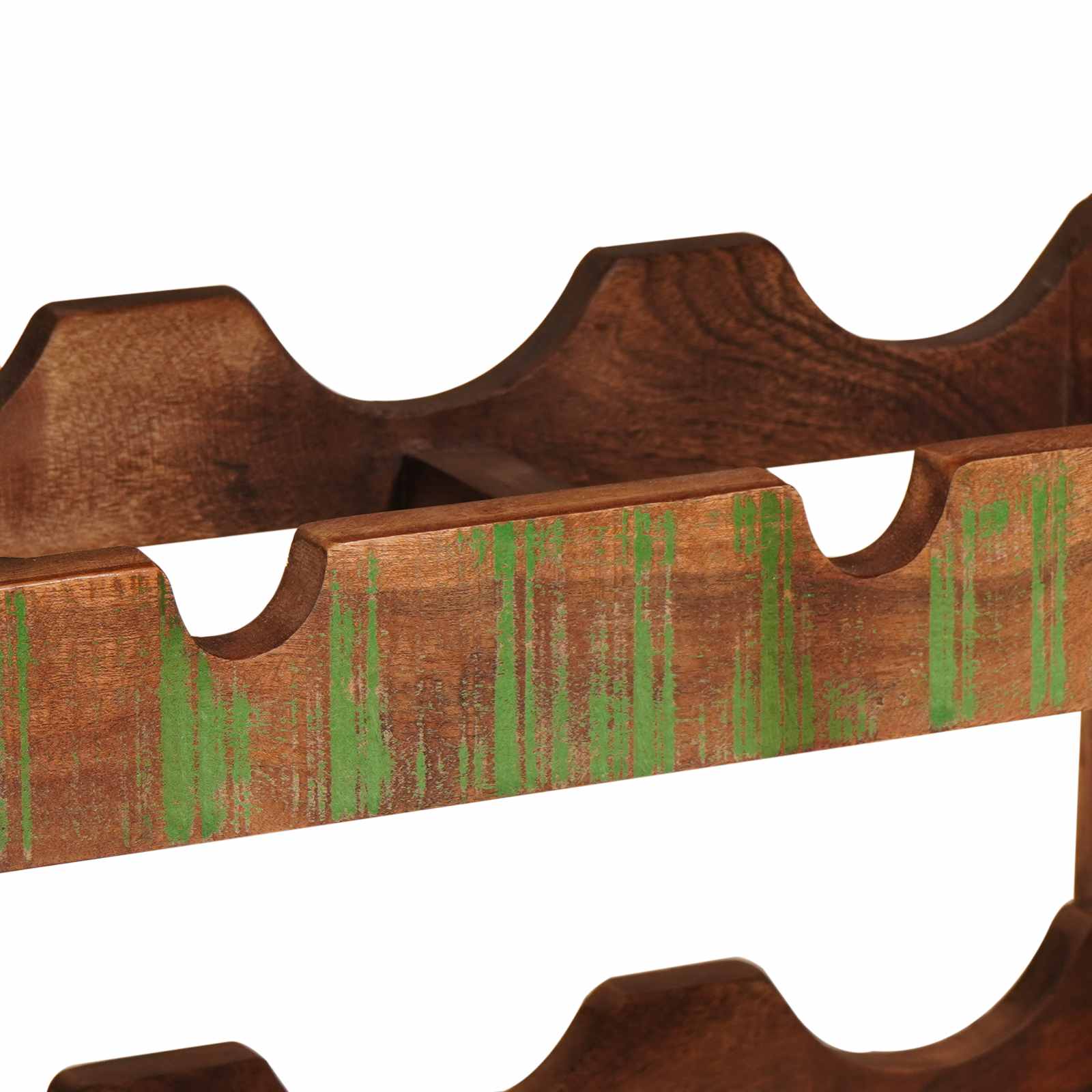 Vinställ Brun 100 x 45 x 33 cm Massivt återvunnet trä