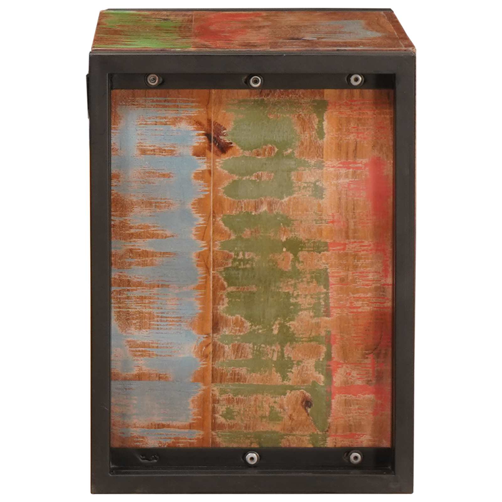 Vinställ Brun 100 x 45 x 33 cm Massivt återvunnet trä