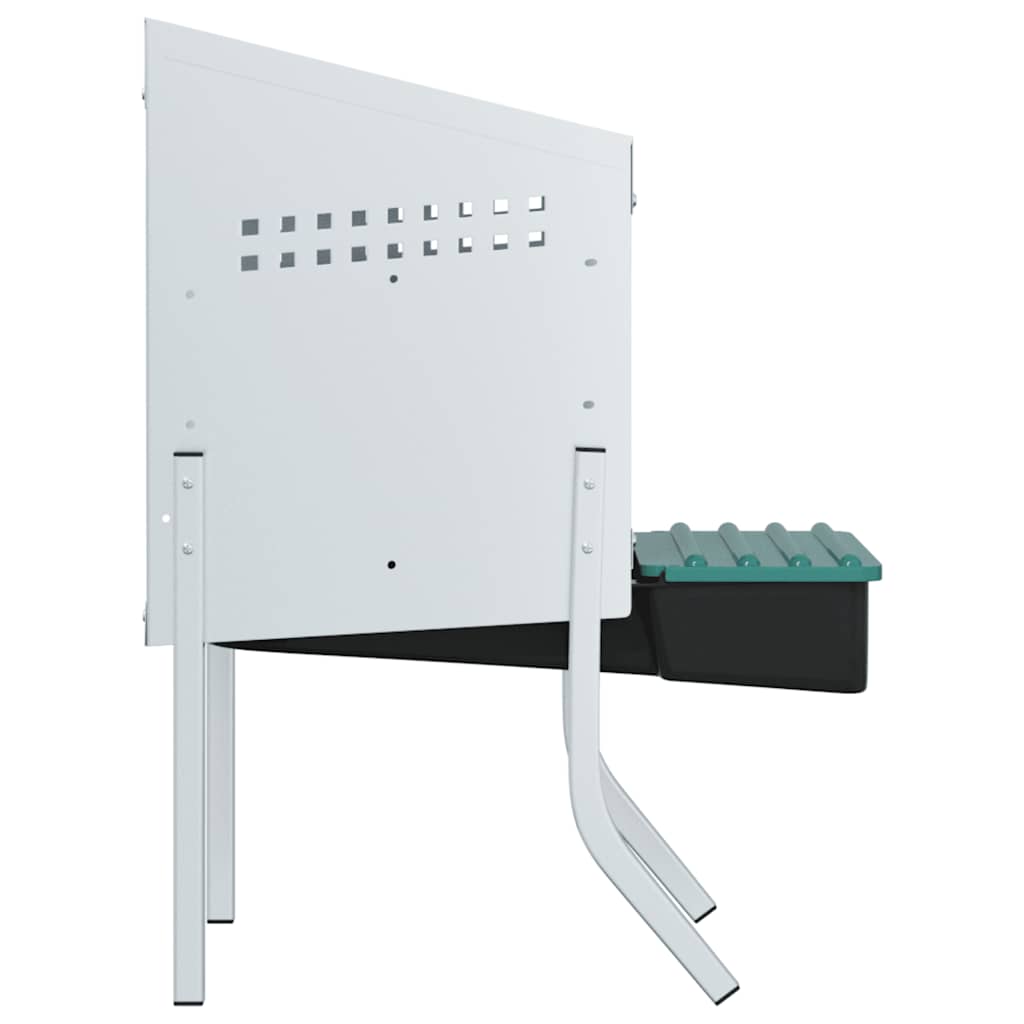 Hönsholk 1 fack med ben galvaniserat stål