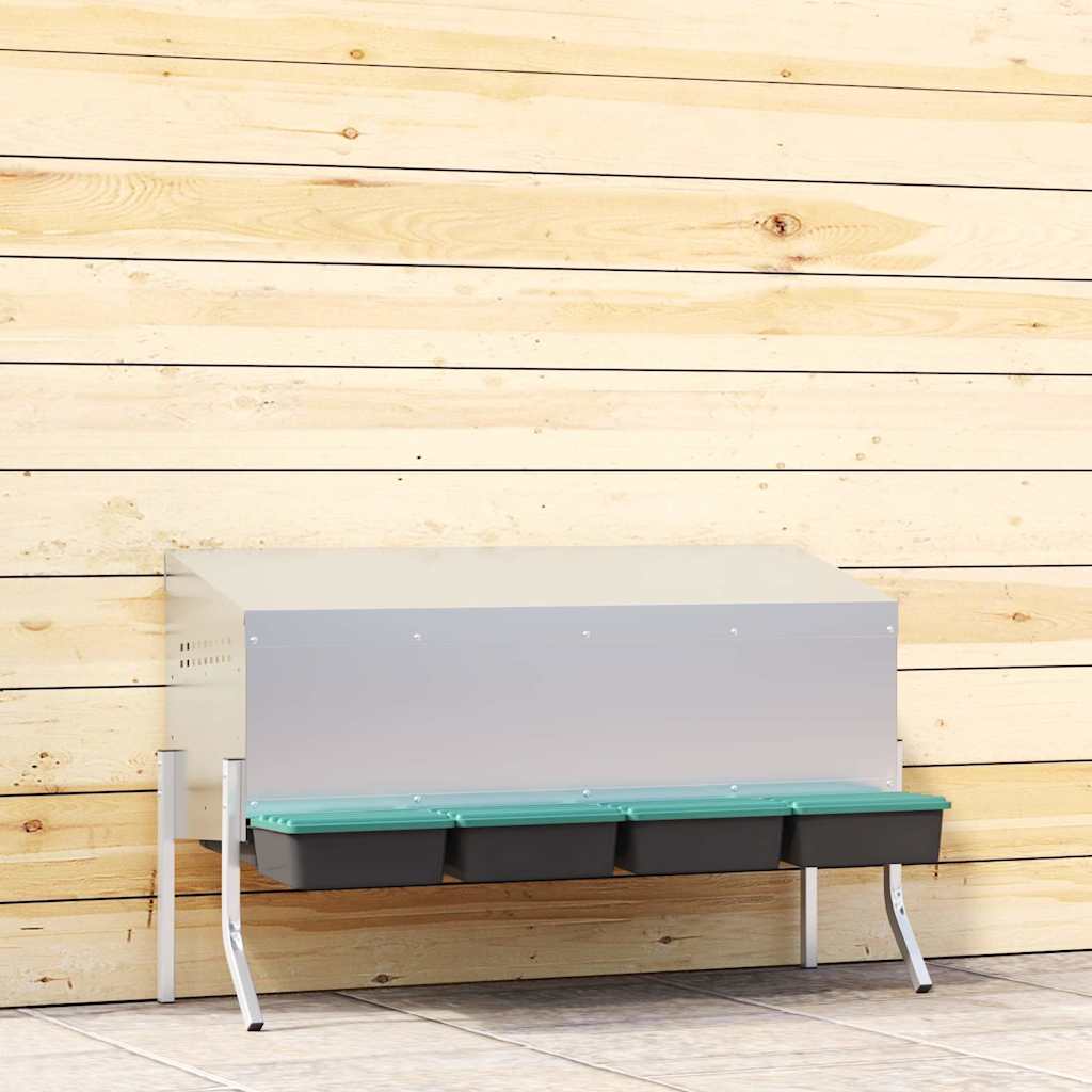 Hönsholk 3 fack med ben galvaniserat stål