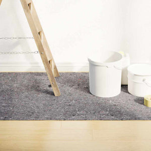 Halkfria målardukar 2 st 50 m 220 g/m² grå