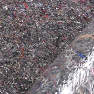 Halkfri målarduk 2 st 10 m 280 g/m² grå