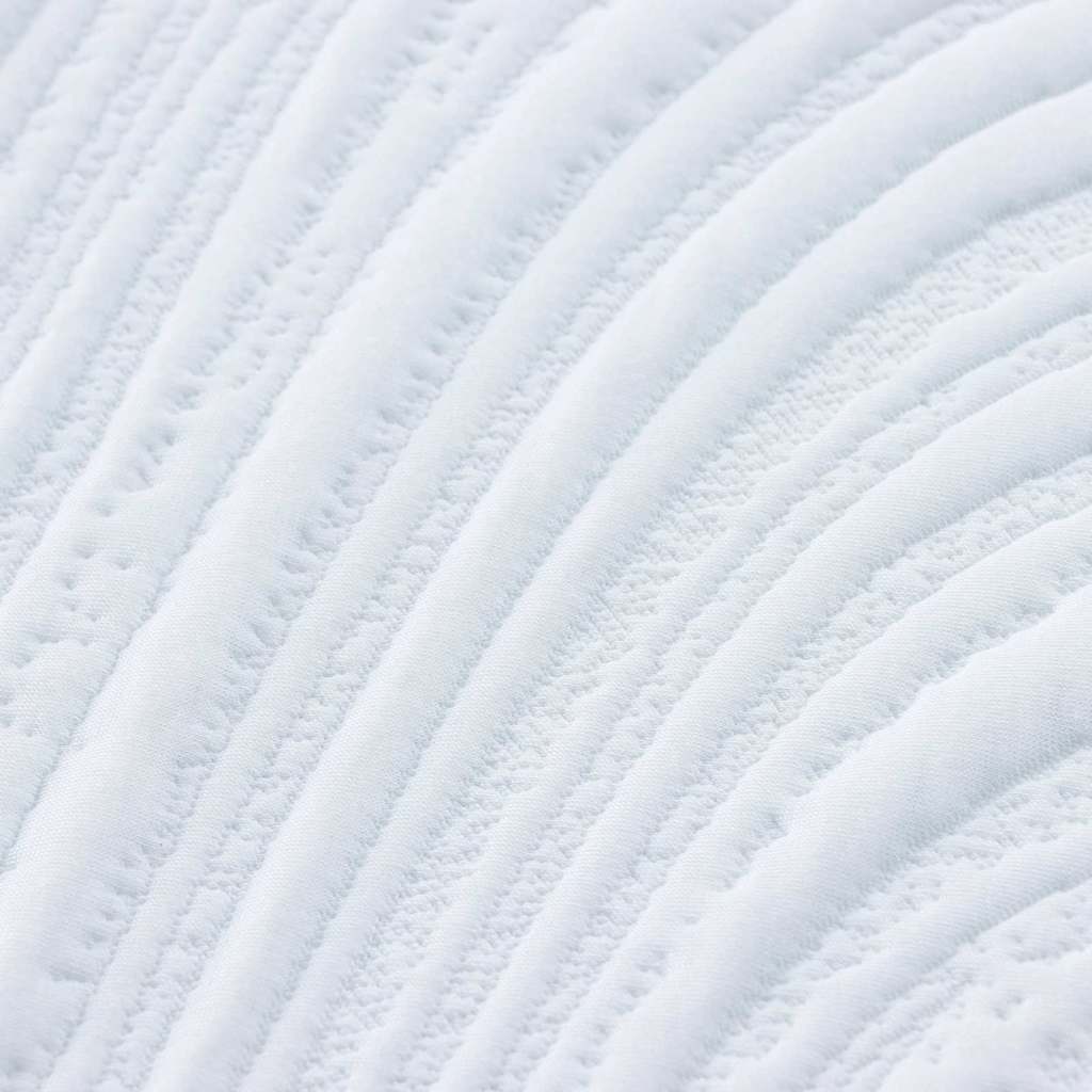 Madrass Vit och svart 100 x 200 cm Gel-infunderat Skum