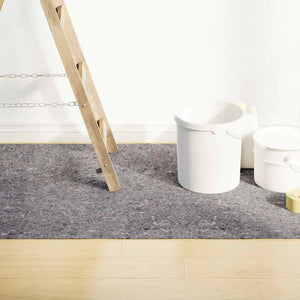 Halkfri målarduk 5 m 280 g/m² grå