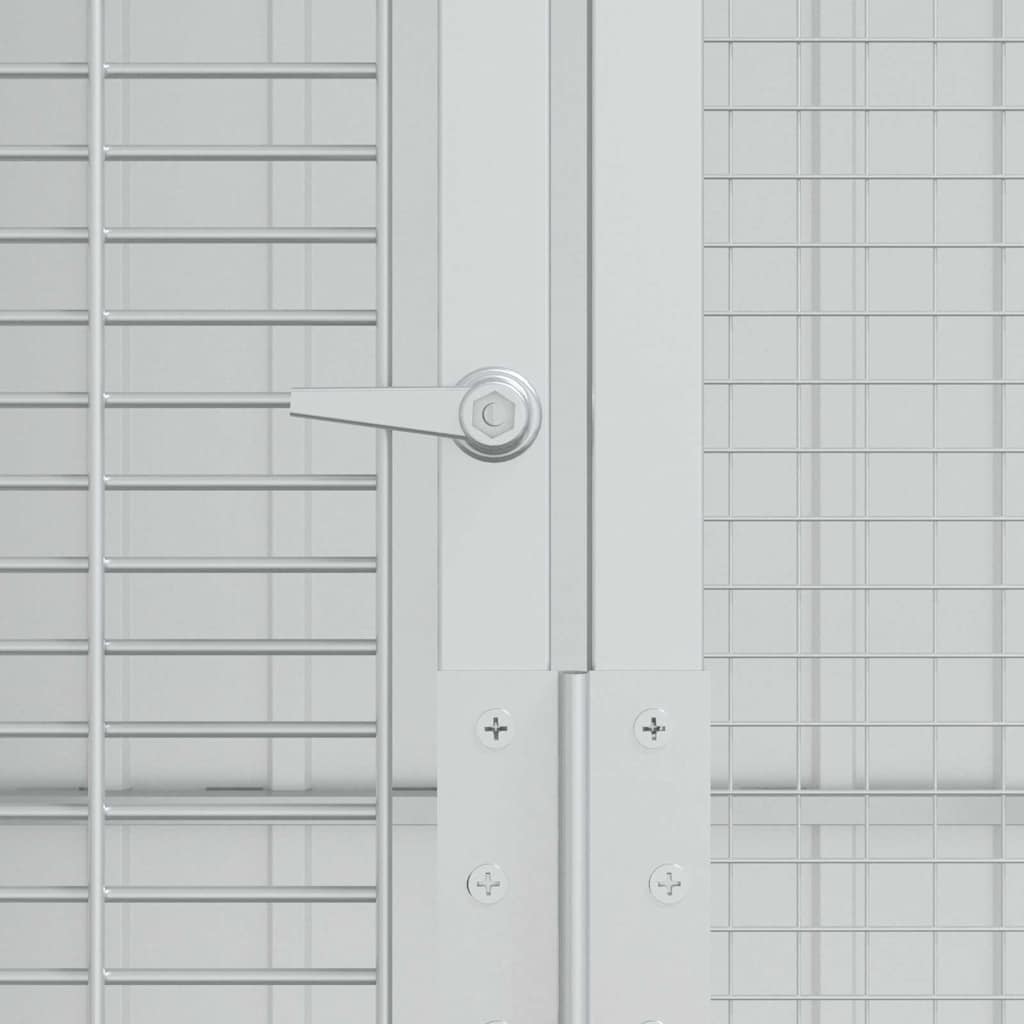 Fågelbur Antracit 215 x 310 x 247 cm Galvaniserat Stål