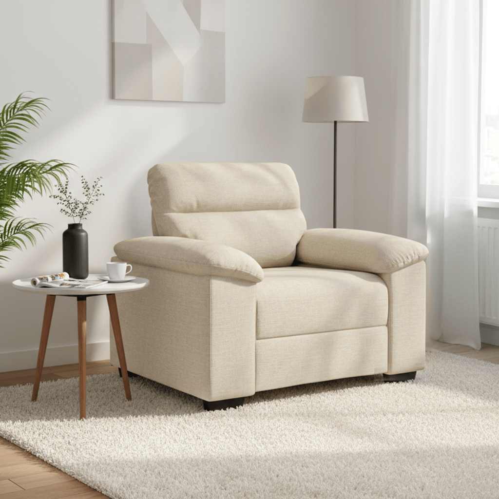 Soffstol 100x81x84 cm linne