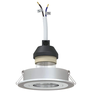 Spotlight Silver 9 x 9 x 2 cm Aluminium