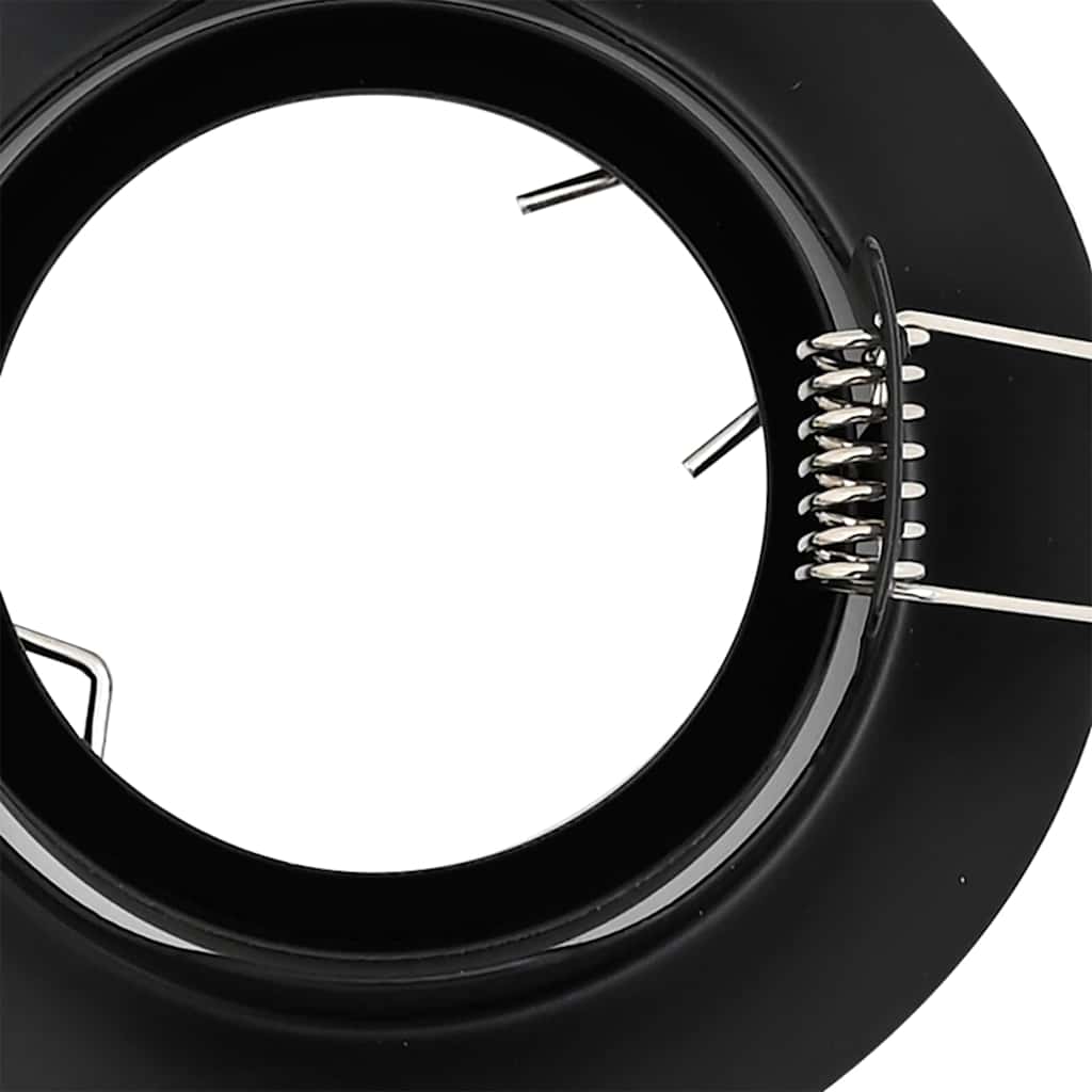 Spotlight 6 pcs Svart 9 x 9 x 2.5 cm Metall