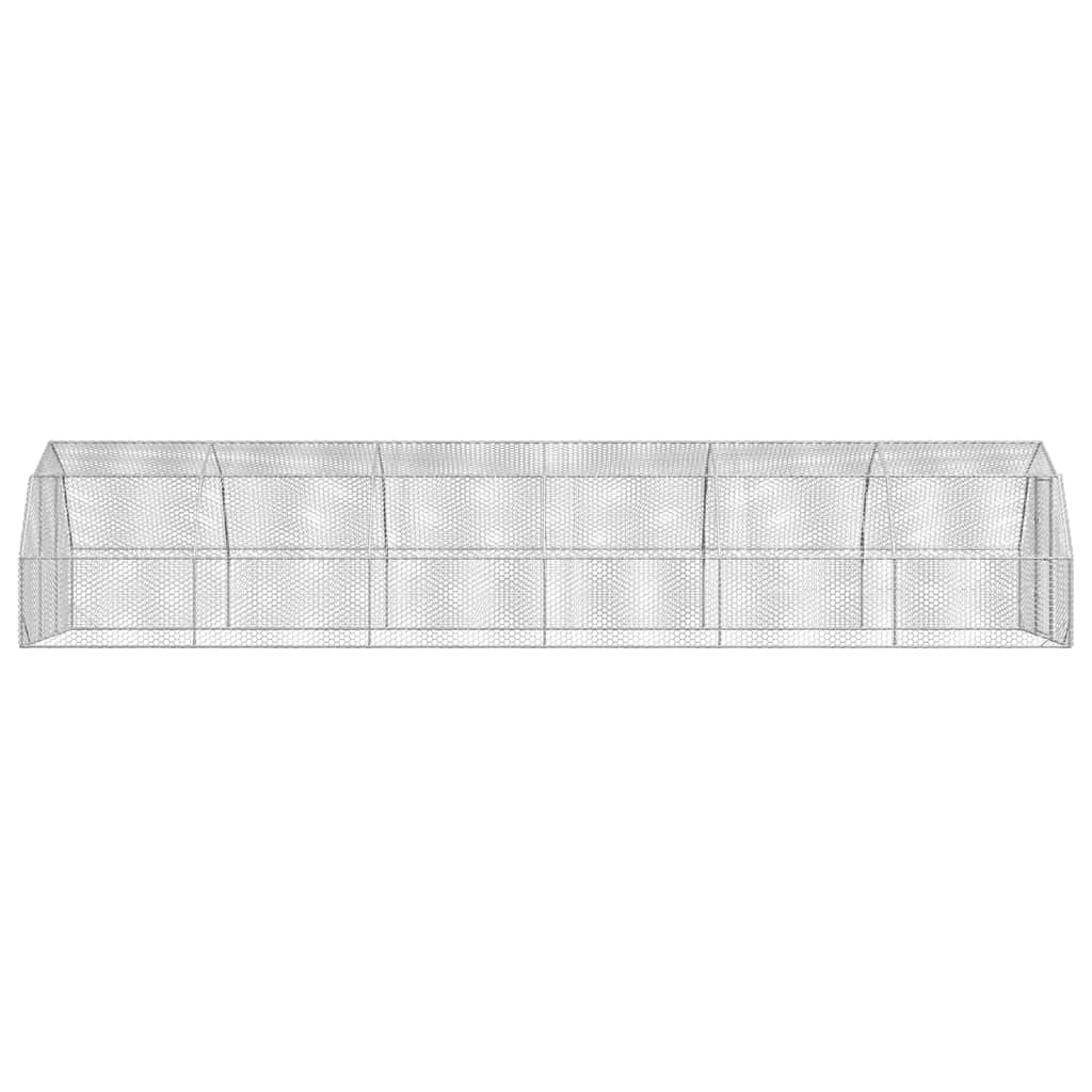 Hönsgård 2,5x12x2,25 m galvaniserat stål