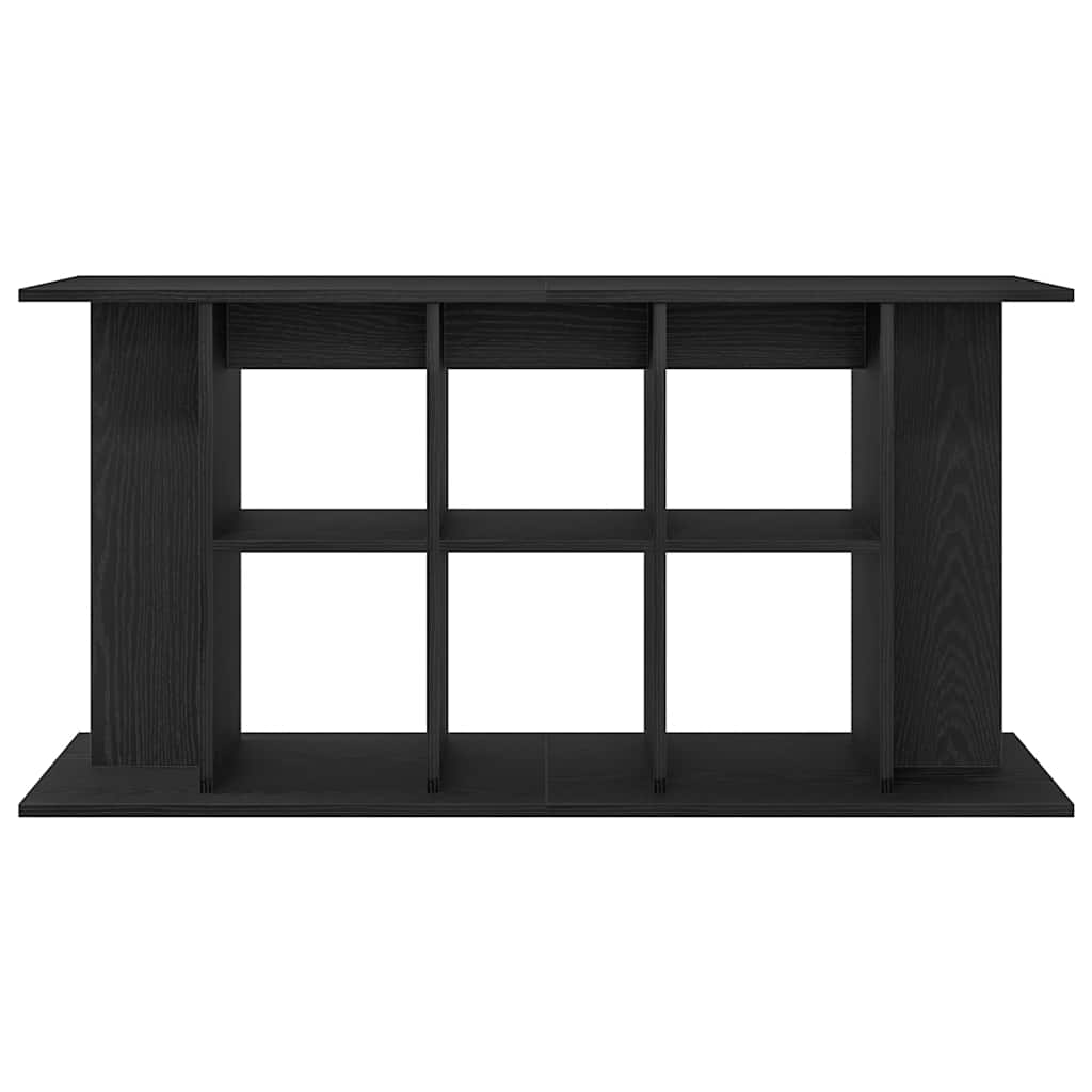Akvariestativ svart ek 120x40x60 cm konstruerat trä