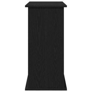 Akvariestativ svart ek 81x36x73 cm konstruerat trä