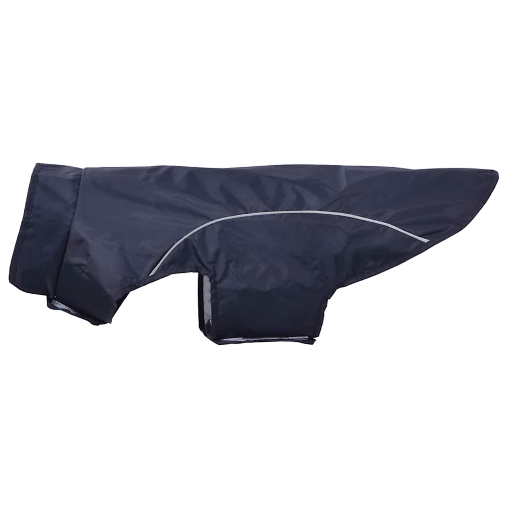 Regnrock för hundar med reflekterande remsor polyester