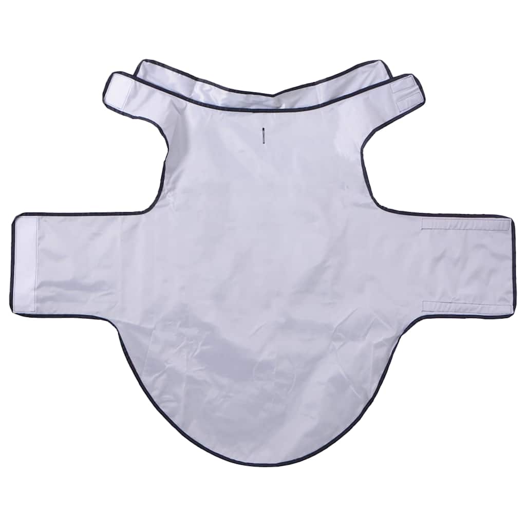 Regnrock för hundar med reflexer polyester marinblå 3XL