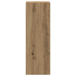 TV-skåp väggmonterat 8 delar artisan ek konstruerat trä