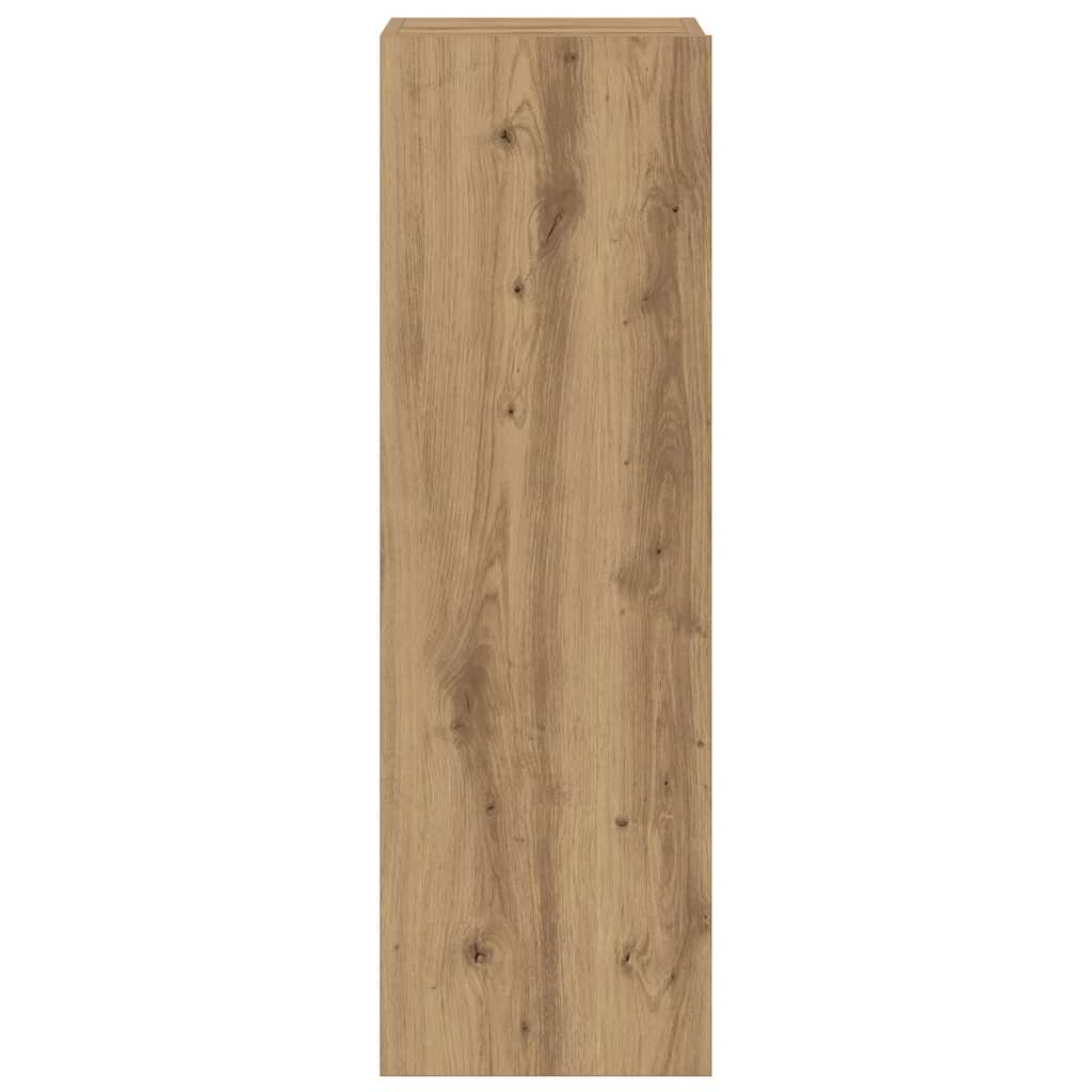 Väggmonterade TV-skåp 3 st ek konstruerat trä