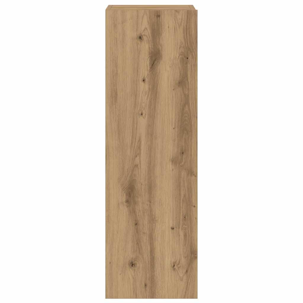 Väggmonterade TV-skåp 5 st ek konstruerat trä