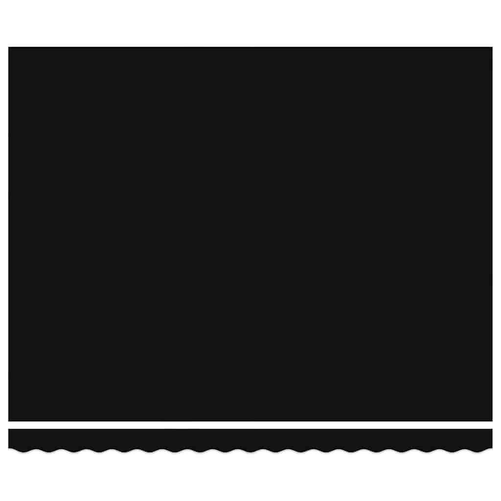 Markisväv Svart 380 x 345 cm Polyester