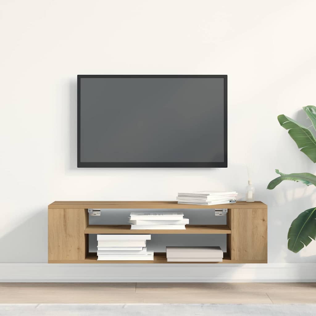 TV-skåp artisian oak 100 x 30 x 26,5 cm Konstruerat trä