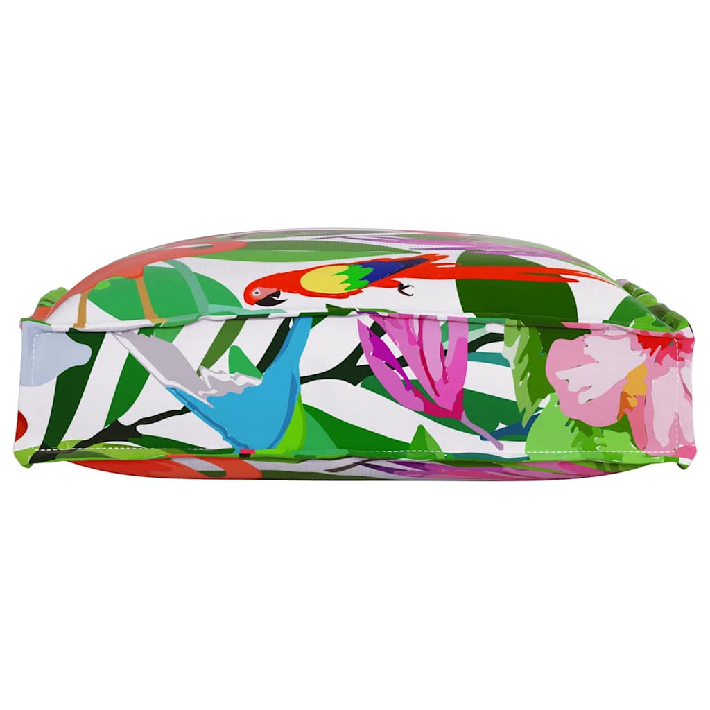 Kudde Blommor 4 pcs Flerfärgsdesign 40 x 40 x 8 cm Oxford Tyg