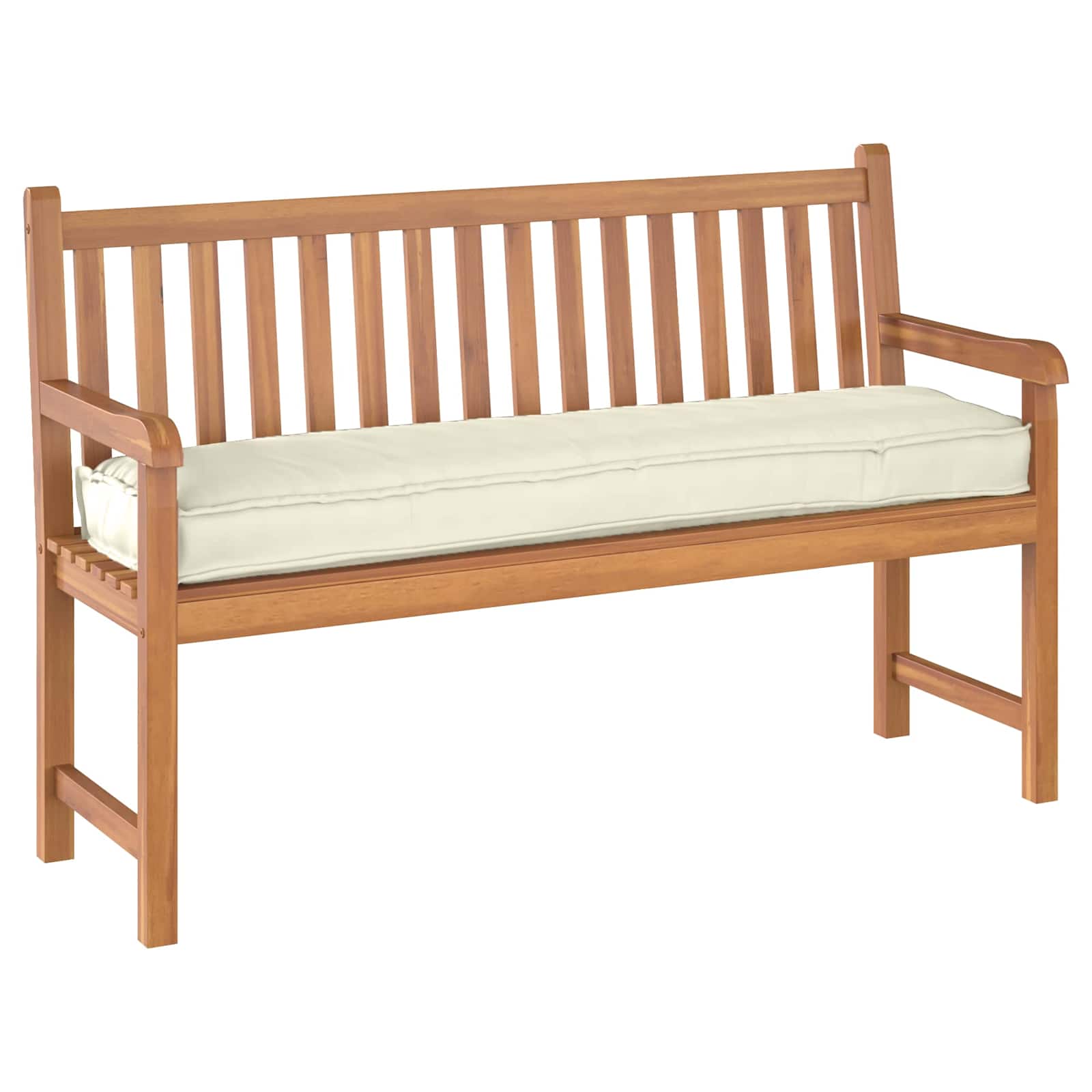 Kudde Kräm 150 x 40 x 8 cm Oxford Tyg