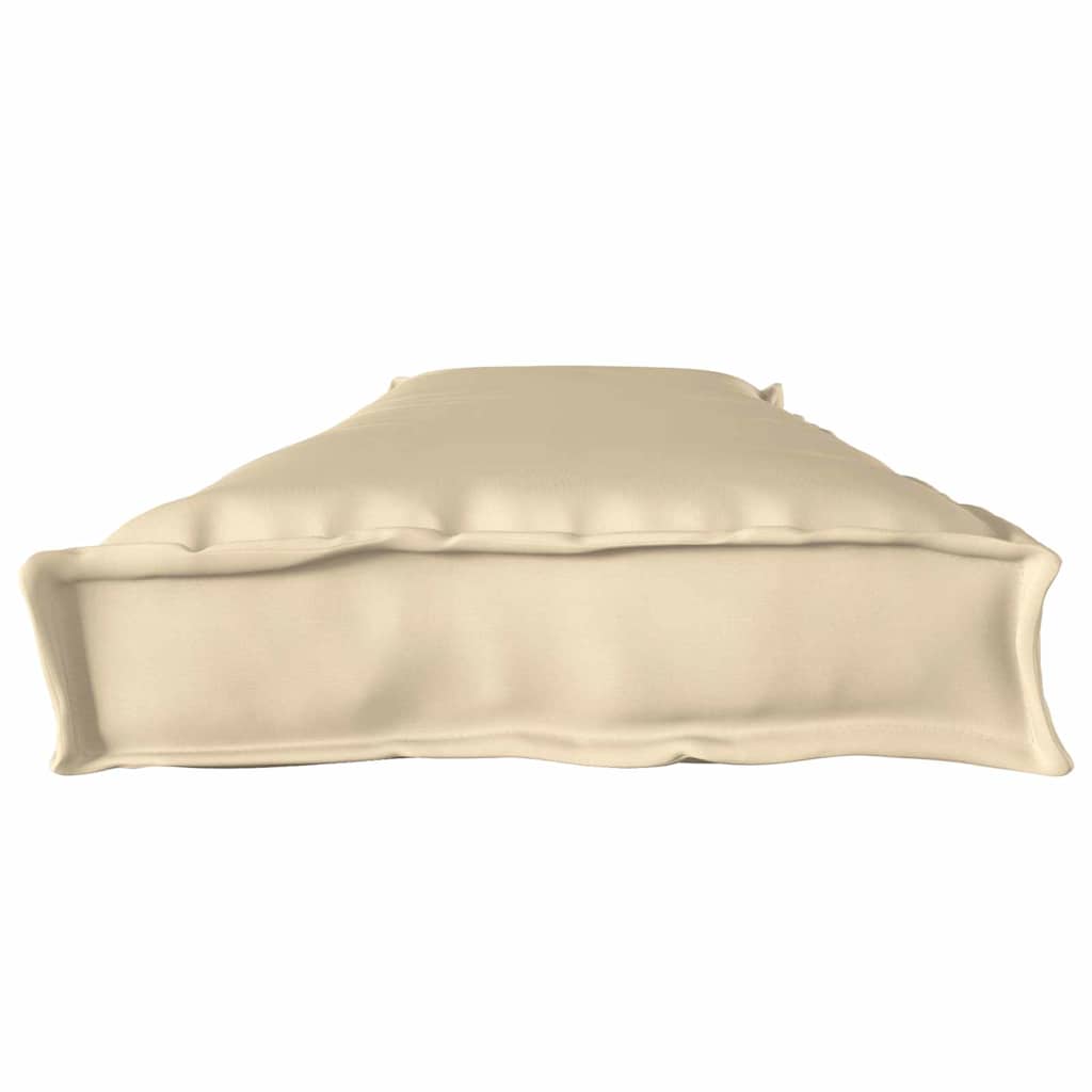 Pallkudde Beige 180 x 40 x 8 cm Oxford tyg