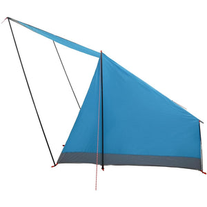 Campingtält med tak med lagring Blå 282 x 225 x 154 cm taffeta
