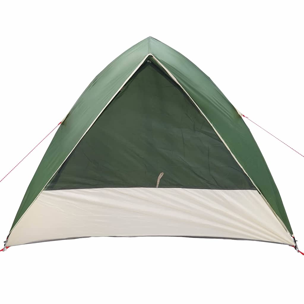 Campingtält med tak med lagring Grön 320 x 275 x 190 cm taffeta