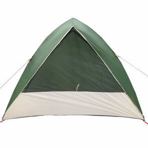 Campingtält med tak med lagring Grön 320 x 275 x 190 cm taffeta