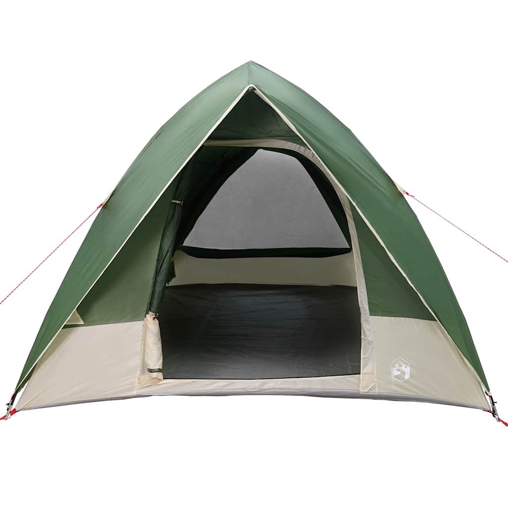 Campingtält med tak med lagring Grön 320 x 275 x 190 cm taffeta