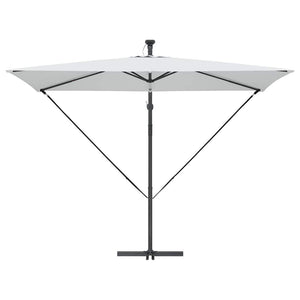 Parasoll Sand 294 x 200 x 270 cm Polyester och aluminium