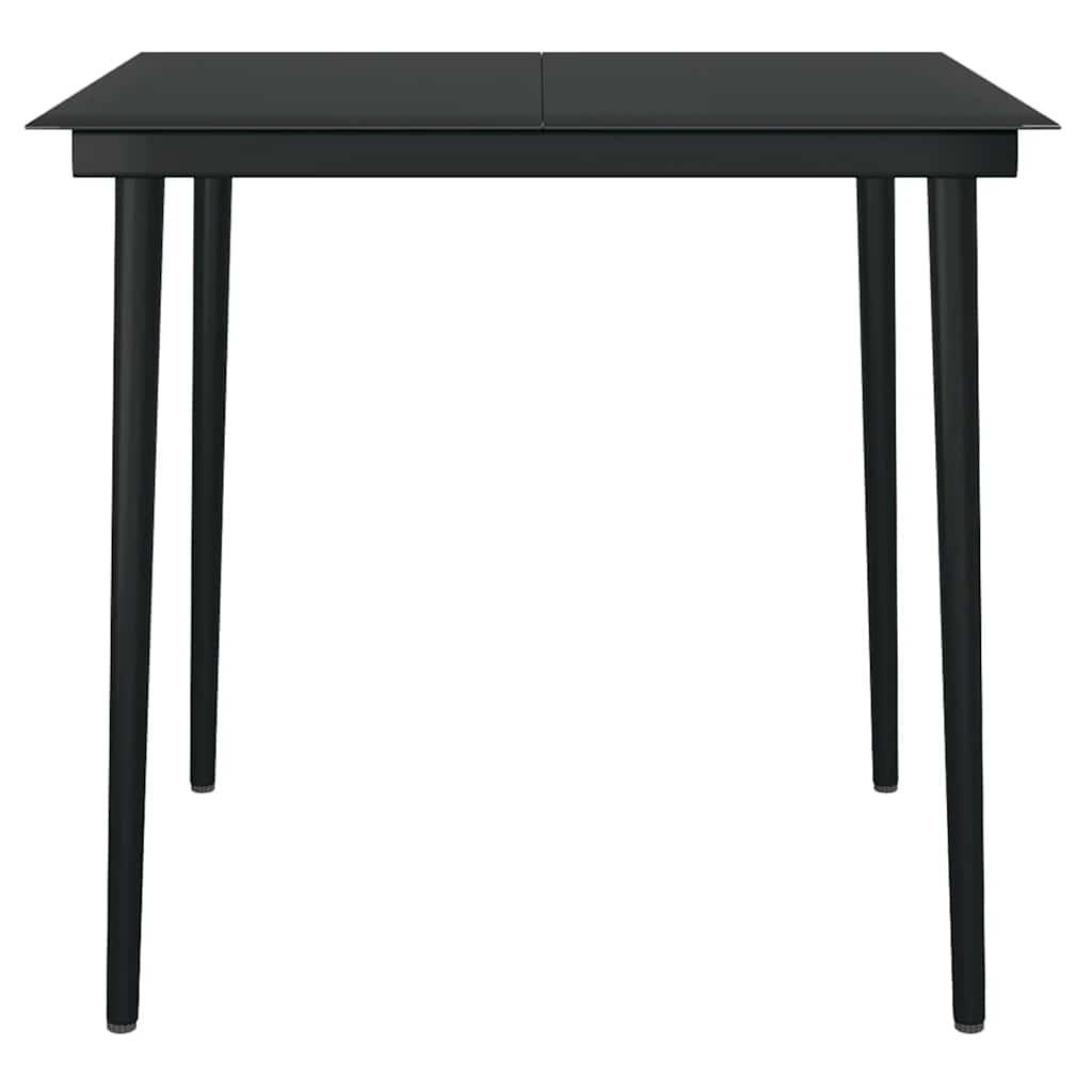 Matgrupp för trädgård med dynor 3 delar brun polyrotting glas