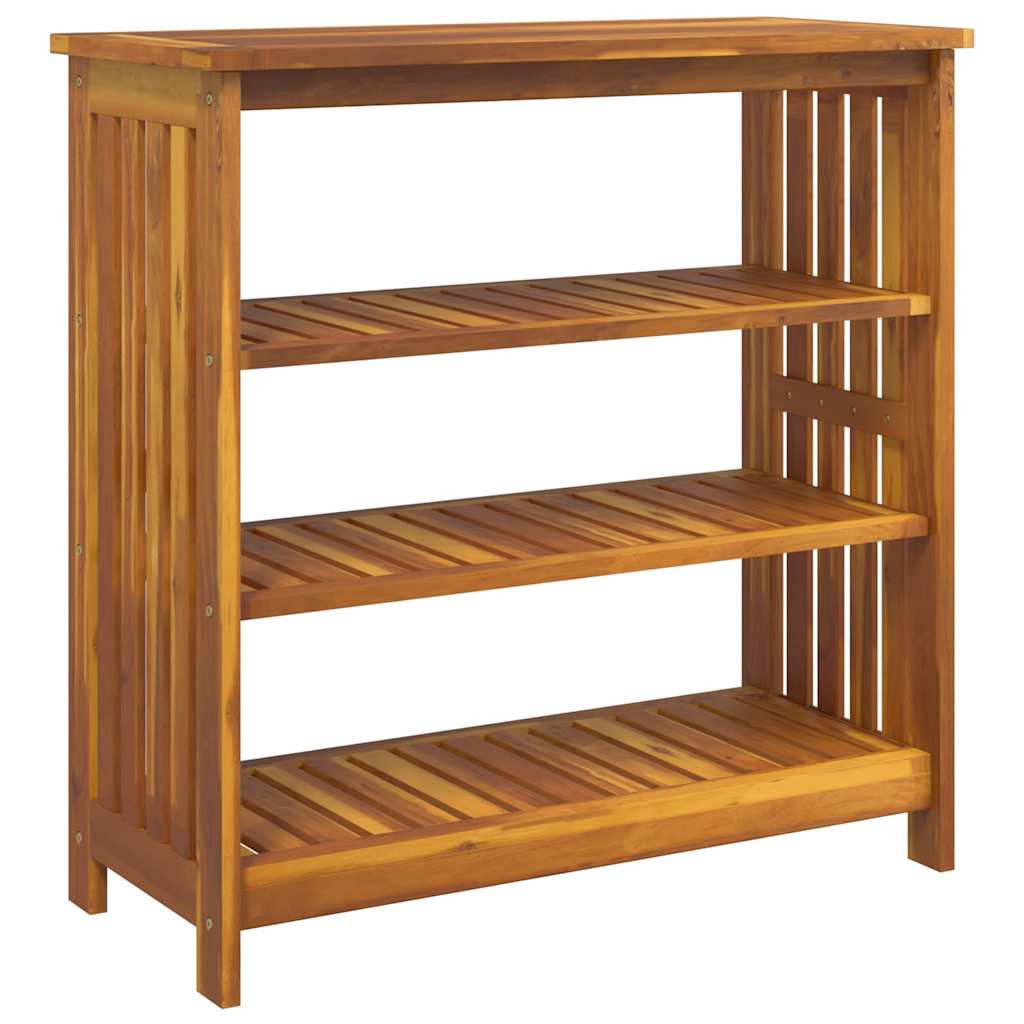 Trädgårdsskab Naturfärg 90 x 40 x 90cm Massivt Akaciaträ