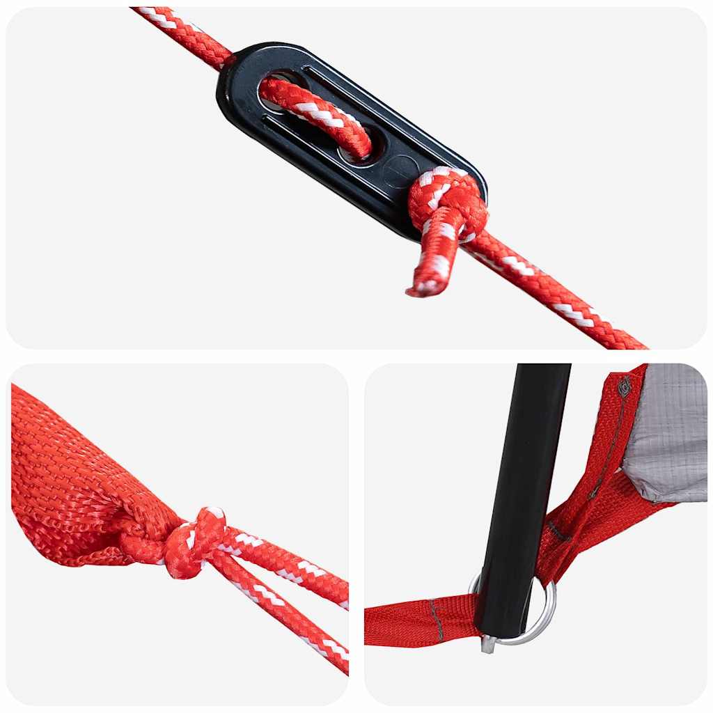 Teepee Tält med tak med lagring Grön 720 x 465 x 295 cm