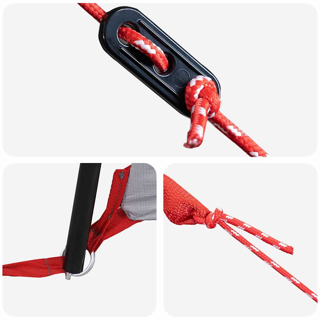 Stuga Tält med tak med lagring Grön 400 x 350 x 212 cm